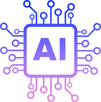 Ai, artificial Outline, artificial intelligence vector icon on transparent background. Outline Ai, artificial vector, Ai icon vector